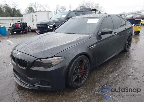 2014 BMW M5 from USA, damaged, VIN WBSFV9C53ED097419